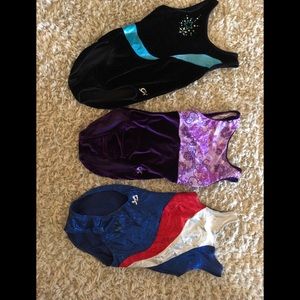 GK Elite leotard lot of 3
